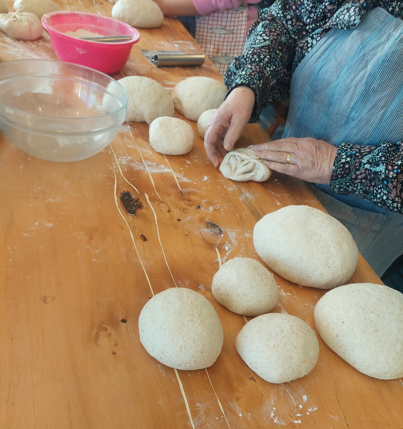Beginners sourdough bread making
