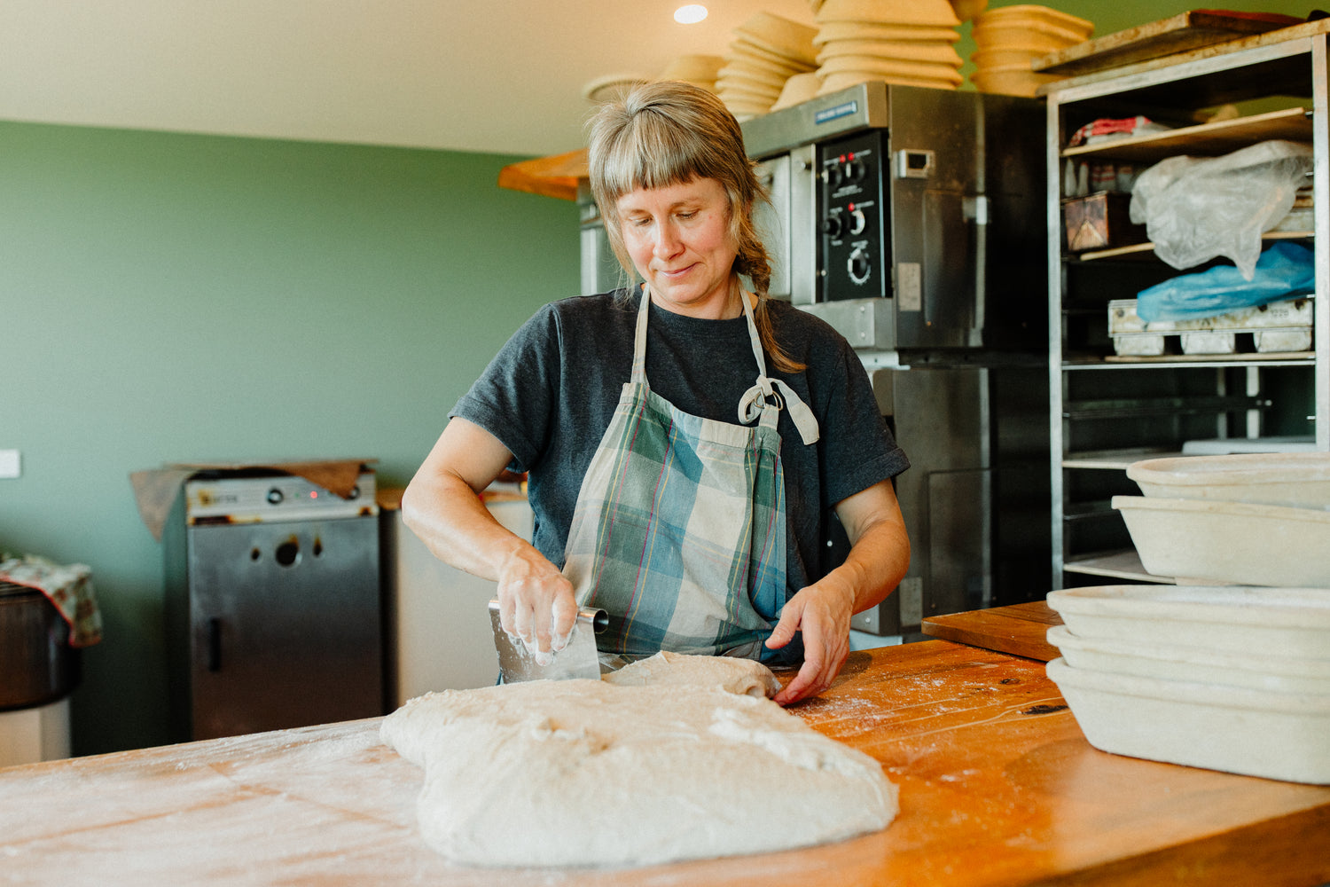 Beginners sourdough bread making