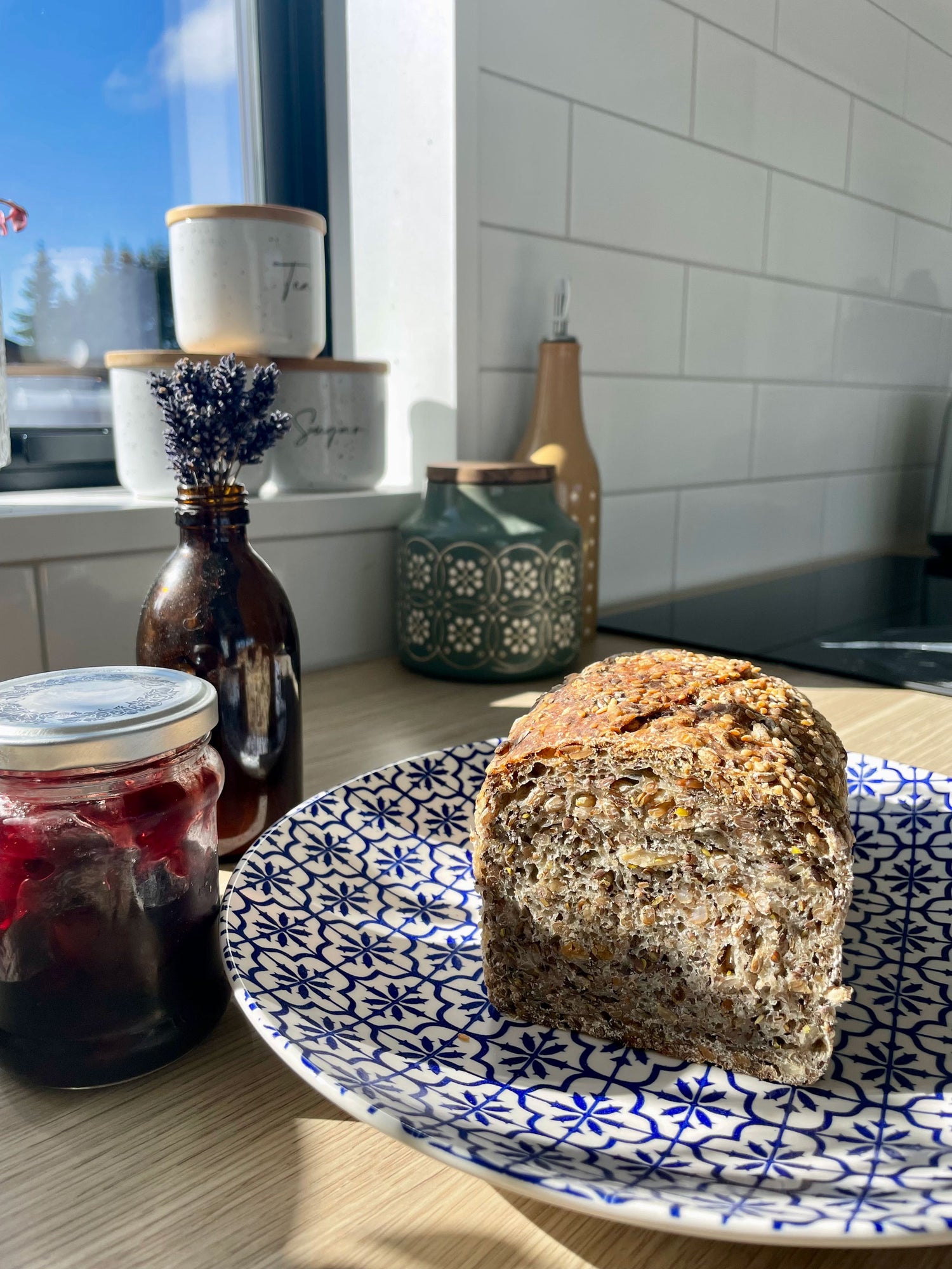 Image with text section