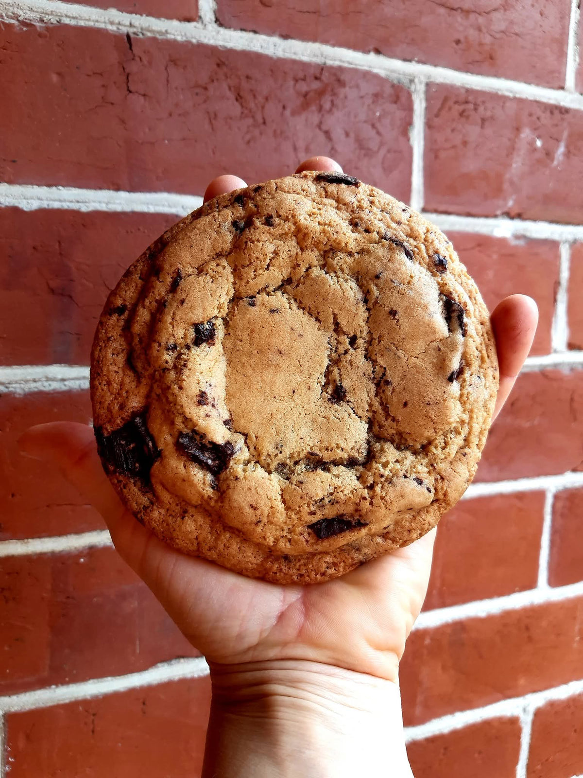 Brown butter & chocolate chip sourdough cookie